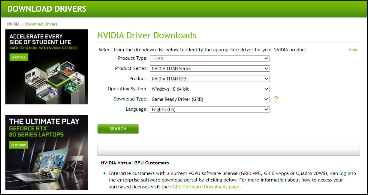 NVIDIA-drivers