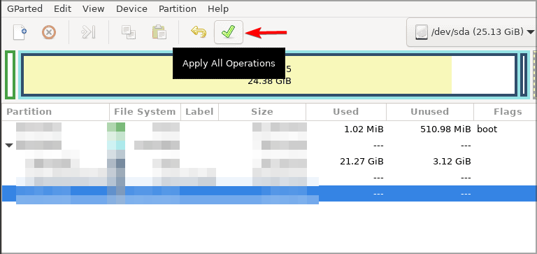 apply-operations-gparted