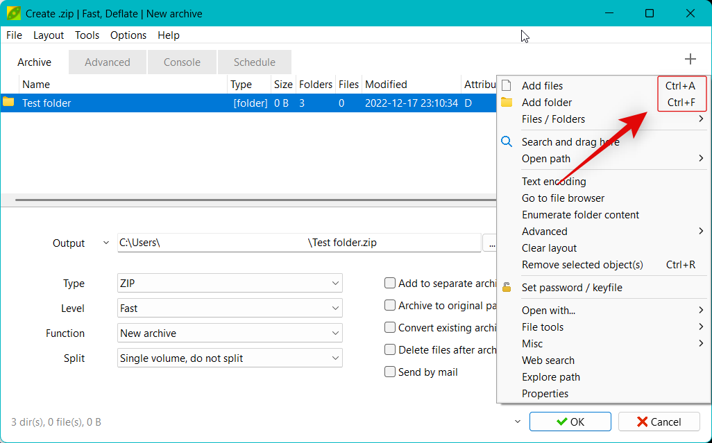 how-to-create-2fa-zip-archive-with-peazip-5