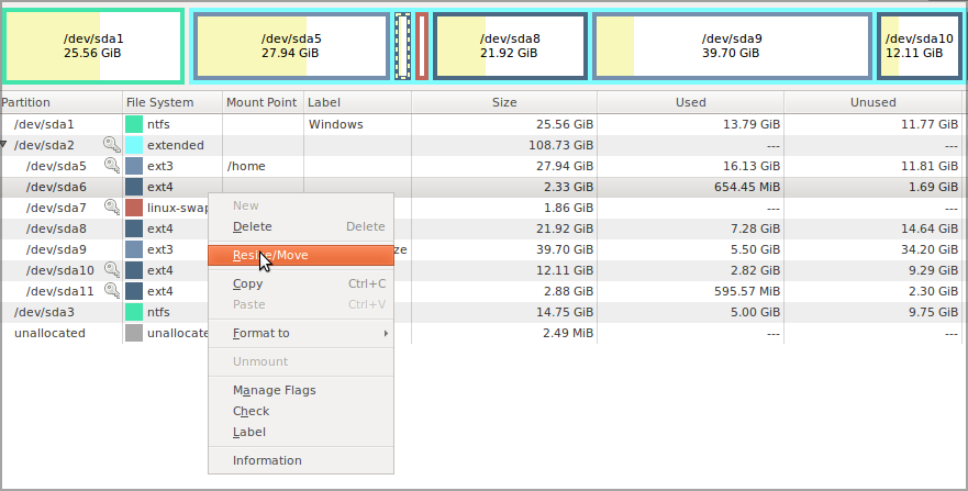 resize-move-gparted